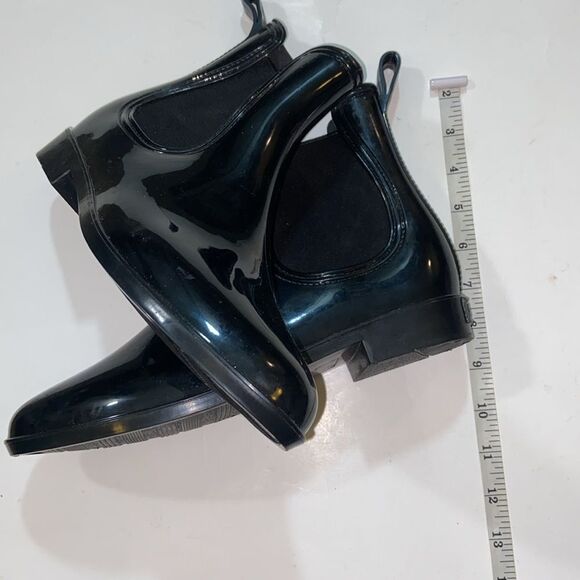 Seven 7 Women’s Black Ankle Rain Boots Size 11 - Picture 9 of 9